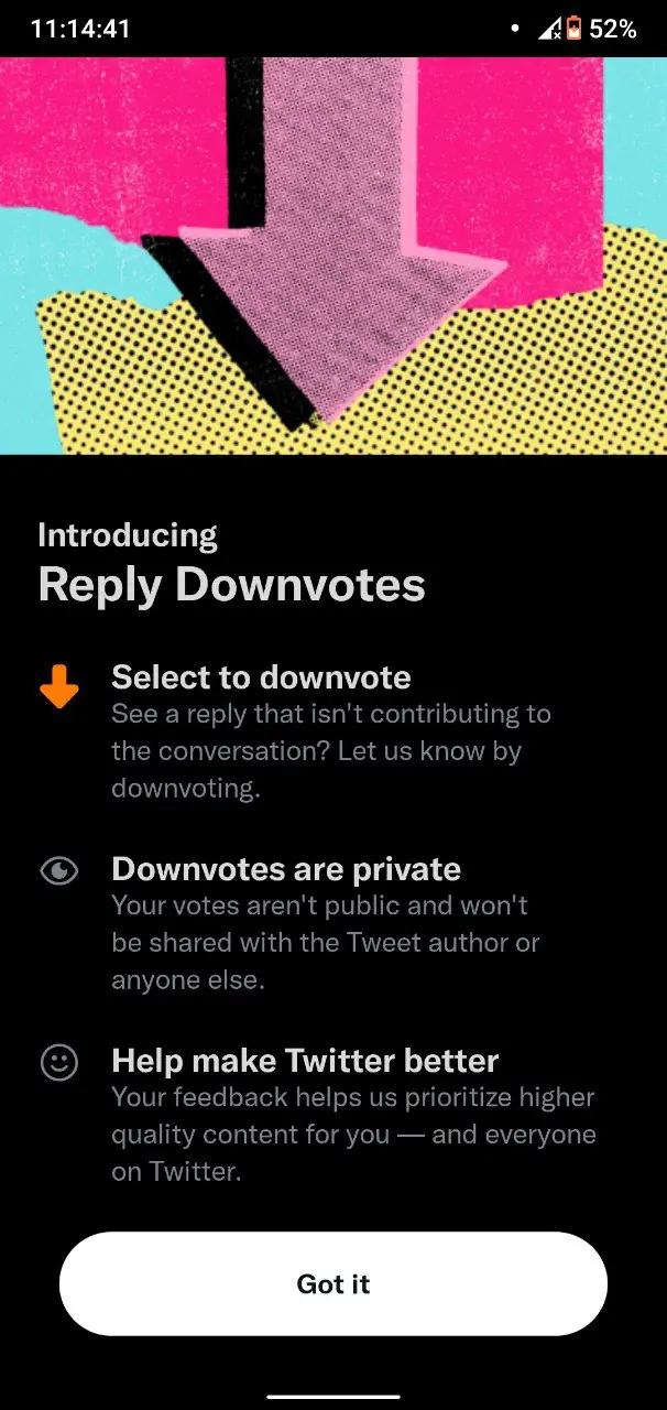 twitter-downvote